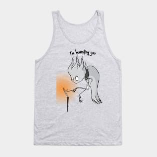 little ghost Tank Top